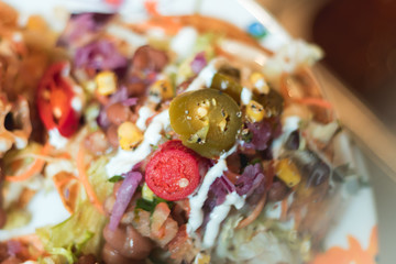 Mexican Food Tostadas 