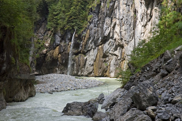 Obraz premium Aareschlucht bei Meiringen