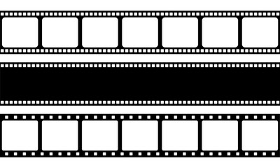 Vector film strip illustration