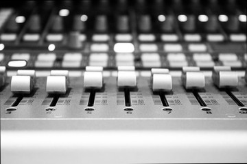 fader eines mischpults