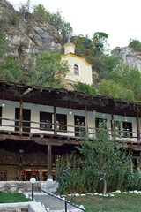 Fototapeta na wymiar Medieval Cherepish Monastery of The Assumption, Vratsa region, Bulgaria
