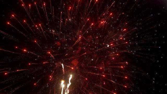 Fireworks display event seamless loop 4k UHD (3840x2160)
