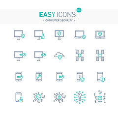 Easy icons 43e Computer security