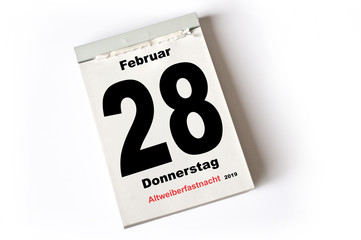 28. Februar 2019 Altweiberfastnacht