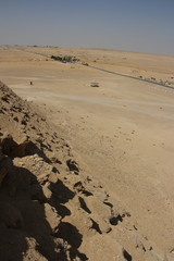 The view from the top of the red pyramid