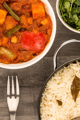 Indian Style Vegetarian Masala Curry