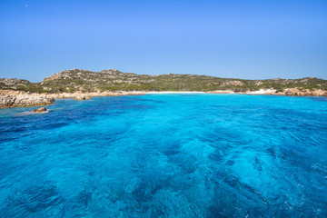 Fototapeta na wymiar Pink Beach, Sardinia, Italy