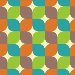 RETRO FLORAL SEAMLESS VECTOR PATTERN. VINTAGE TEXTURE