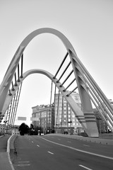 Lazarevsky Bridge in St. Petersburg.
