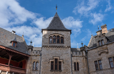 Fototapeta na wymiar The old and acient Marienburg Castle, Germany