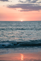 A warm summer night in St. Petersburg Beach, Florida