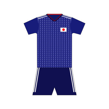 Football kit. japan 2018