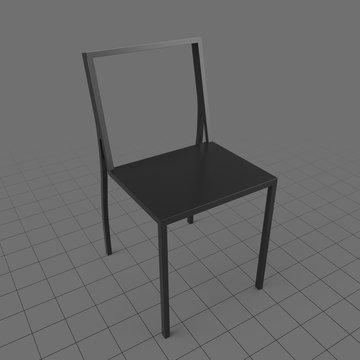 Modern black chair
