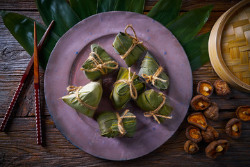 Zongzi Glutinous sticky Rice Dumplings recipe