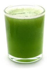 Fresh juice of green cucumber