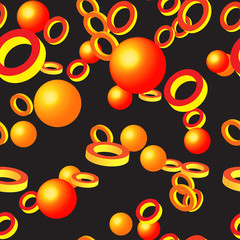 Abstract Golden Rings and Balls