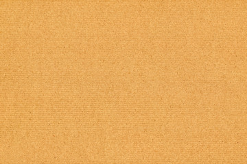 Fototapeta na wymiar Recycled Striped Brown Manila Kraft Paper Coarse Grunge Texture