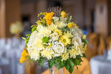Bouquet of the flowers