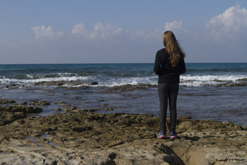 Girl on the beach