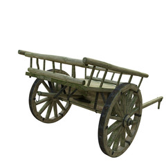 Fototapeta premium wooden cart