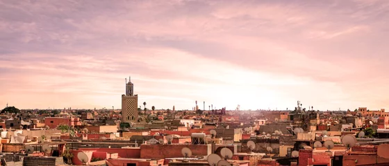 Fototapeten Schöne Aussicht in der Stadt Marrakesch in Marokko - Afrika © Phil_Good