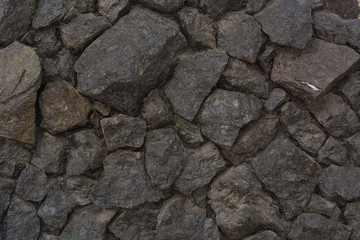 Background texture of a stone wall.