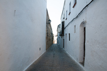 Narrow alley in Arcos de la Frontera
