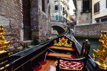 Gondola Ride in Venice, Italy  © gammaphotostudio