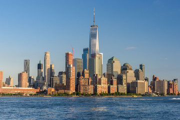 Fototapeta na wymiar Skyline of Lower Manhattan