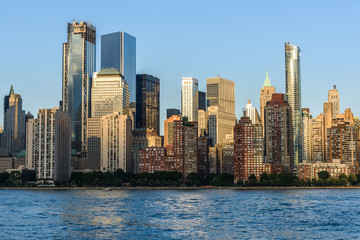 Fototapeta na wymiar Skyline of Lower Manhattan