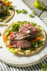 Homemade Korean Steak Tacos