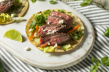 Homemade Korean Steak Tacos