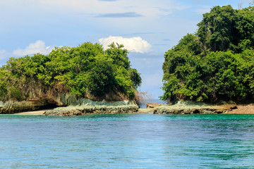 Fototapeta na wymiar Pearl Islands, contadora , Panamá
