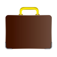 Business suitcase icon