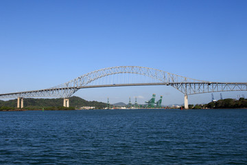 Fototapeta na wymiar Panamá - Bridge of the Americas