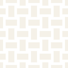 Trendy monochrome twill weave Lattice. Abstract Geometric Background Design. Vector Seamless Pattern.