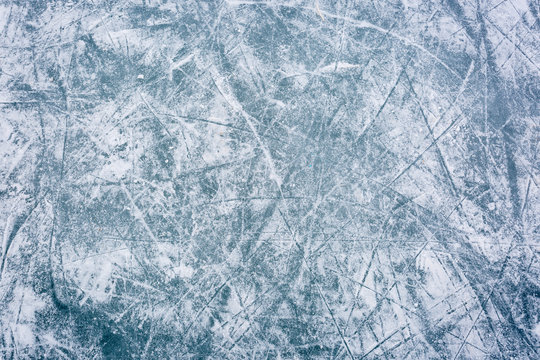 Ice rink surface