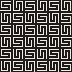 Vector seamless lattice pattern. Modern stylish texture with trellis. Repeating geometric grid. Simple graphic design background. 