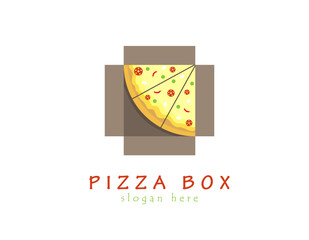 Pizza box logo