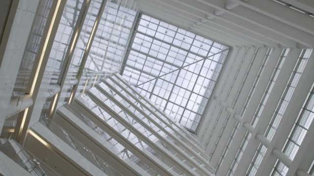 Abstract glass windows architecture background