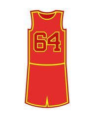 basket uniform illustration