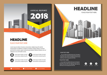 design cover poster a4 catalog book brochure flyer layout annual report business template
