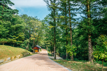 Guryongsa temple in Chiaksan mountain national park, Wonju, Korea
