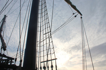Obraz premium Old ship photo