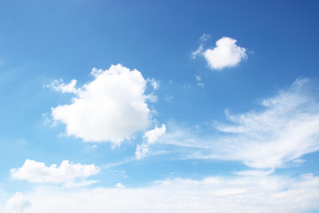 sky-clouds background. blue sky with clouds