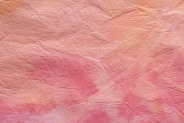 pastel painted creased tissuse paper background texture