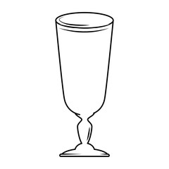 cup glass isolated icon vector illustration design