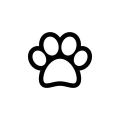 Animal paw vector icon © Designer