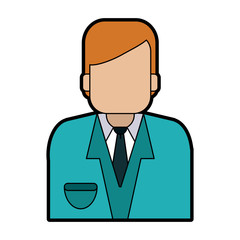 Male doctor avatar vector illustration graphic design