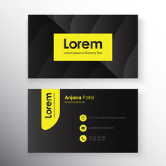 Creative business card mock-up